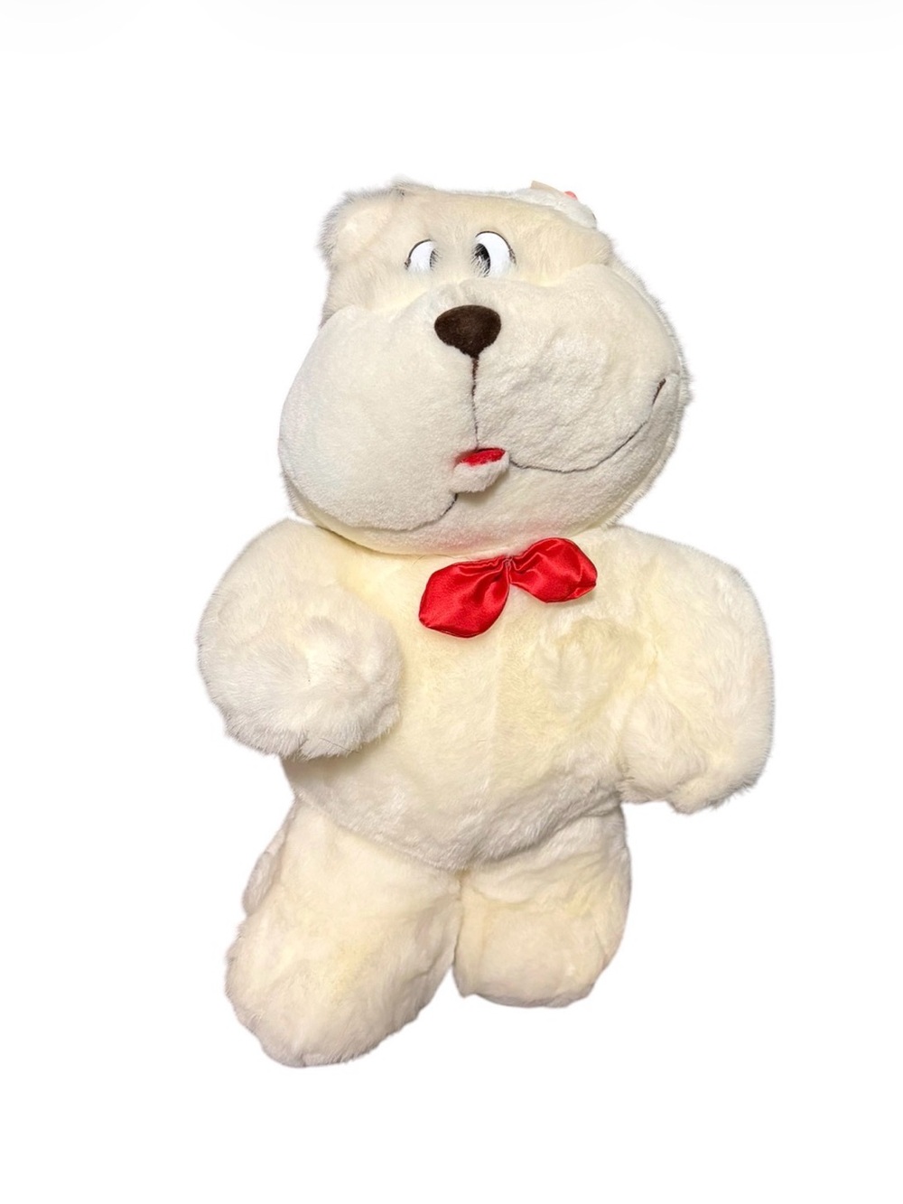 Vintage the Collector’s Club 16 Inch Plush Bear with Red Bow